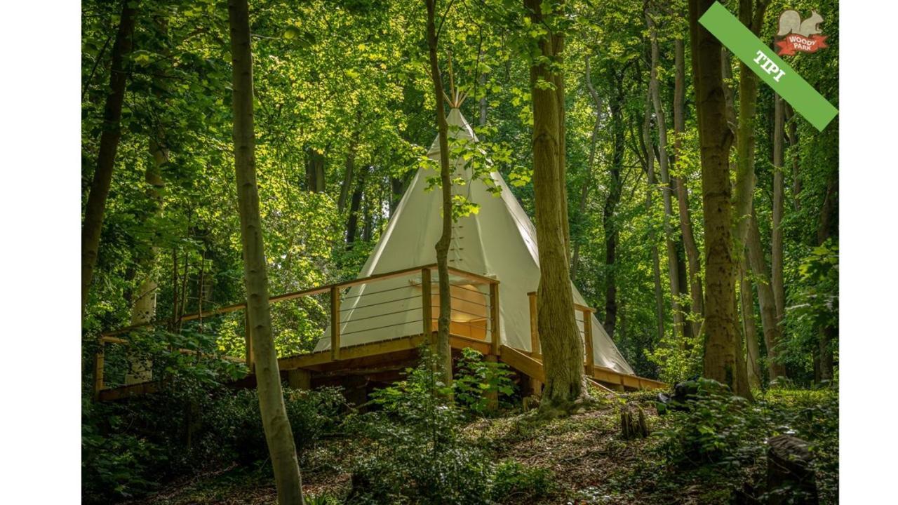 Hotel Woody Park Fécamp Exterior foto